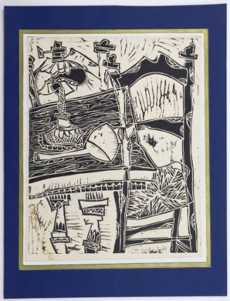 Τραπέζι με Καρέκλες και Λάμπα