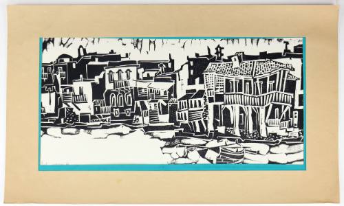 Λιμανάκι με Σπίτια