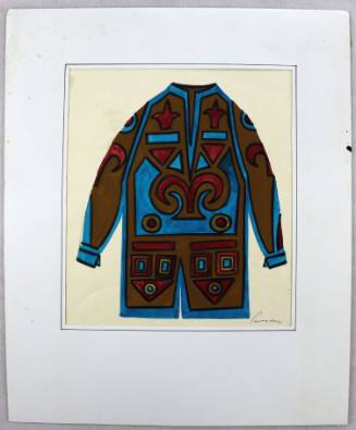 Κοστούμι με γεωμετρικά σχήματα