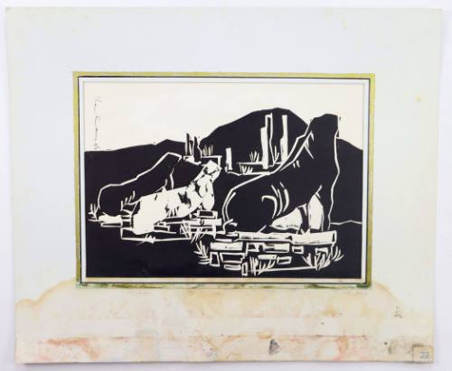 Τοπίο με Λιοντάρια