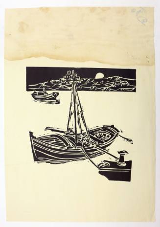 Τοπίο με βάρκες