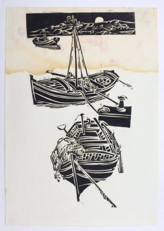 Τοπίο με βάρκες