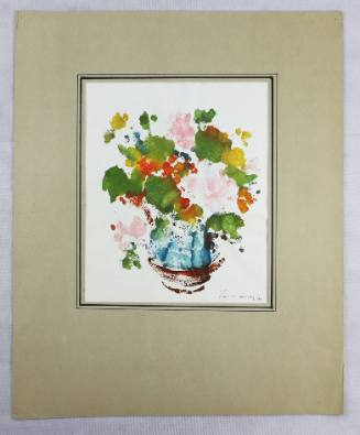 Βάζο με λουλούδια