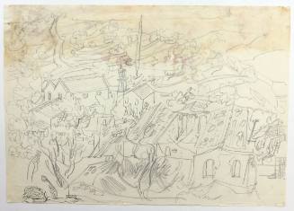 Τοπίο με Σπίτια