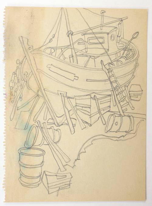 Βάρκα σε καρνάγιο