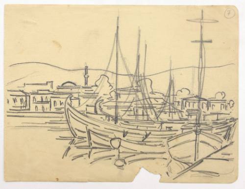 Καΐκια στη φτωχειά προκυμαία