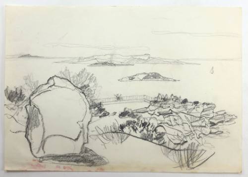 Τοπίο με Βράχο