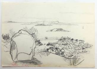 Τοπίο με Βράχο