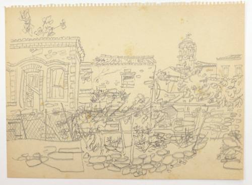 Σπίτια και Εκκλησία