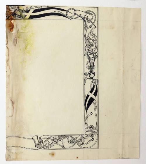 Πλαίσιο με ελληνικές σημαίες