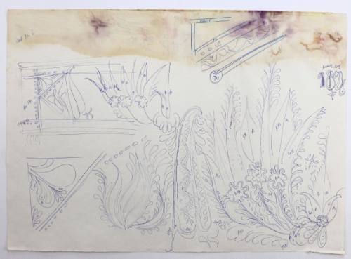 Προσχέδιο για διακοσμητικό μοτίβο