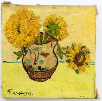 Βάζο με ηλιοτρόπια