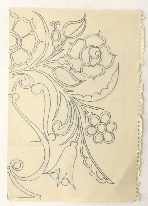 Μοτίβο με λουλούδια