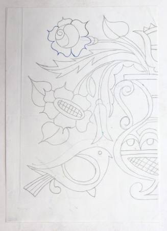 Βάζο με Λουλούδια, Πουλί