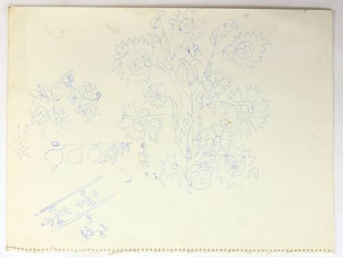 Λουλούδια-Σχέδιο για Κέντημα