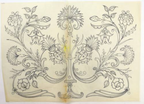 Μοτίβο με λουλούδια