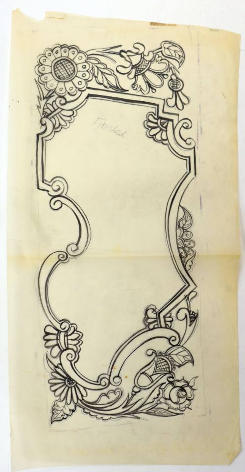 Πλαίσιο με λουλούδια