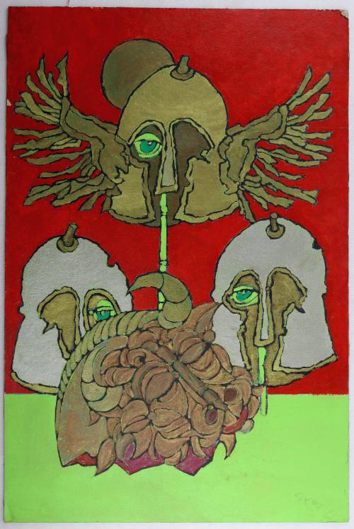 Κεφαλή Ταύρου και Κράνη