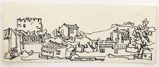 Τοπίο με πύργο