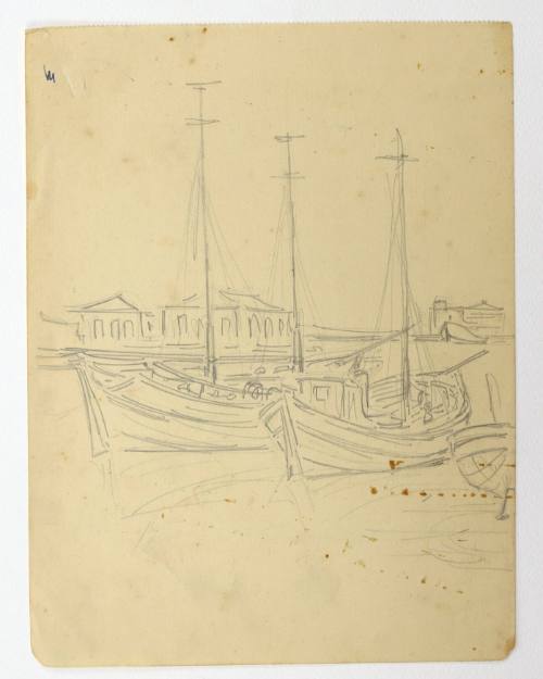 Καΐκια στο λιμάνι Χιου