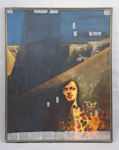 Κοπέλα με λουλούδια