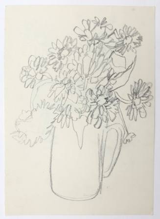 Βάζο με λουλούδια / Προτομή