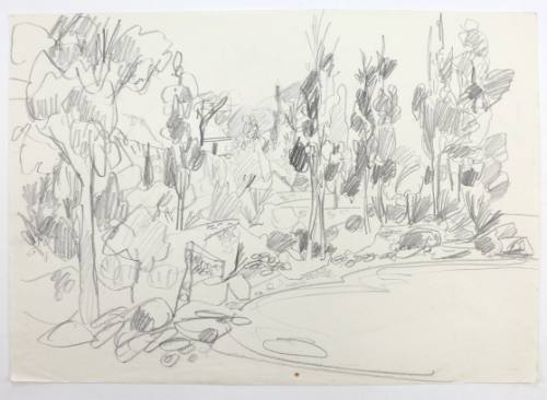 Τοπίο με δέντρα