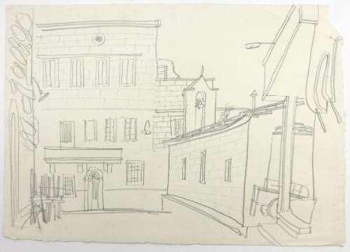 Εκκλησάκι και Σπίτια