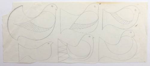 Στυλιζαρισμένα περιστέρια