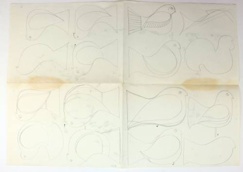 Στυλιζαρισμένα περιστέρια