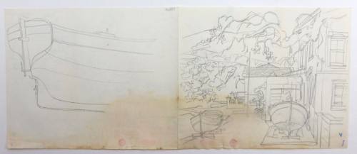 Βάρκες και σπίτια