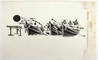 Βάρκες και πανσέληνος