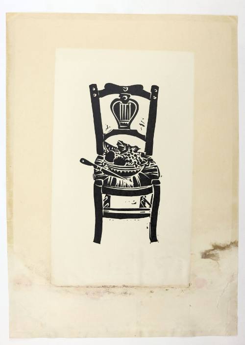 Καρέκλα με φρούτα