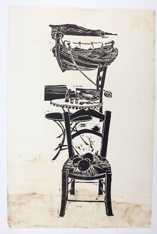 Καρέκλες και Βάρκα