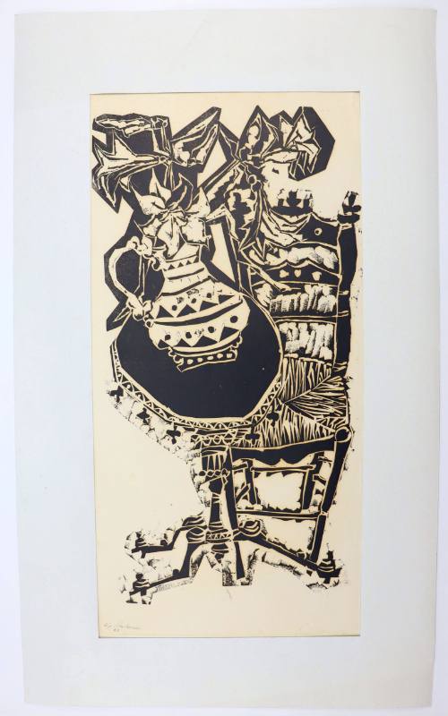 Βάζο με Λουλούδια σε Τραπεζάκι