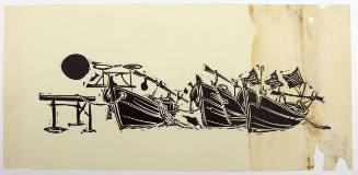 Βάρκες και πανσέληνος