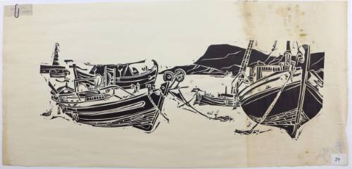 Βάρκες στο λιμάνι των Ψαρών