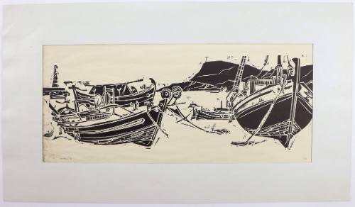 Βάρκες στο λιμάνι των Ψαρών