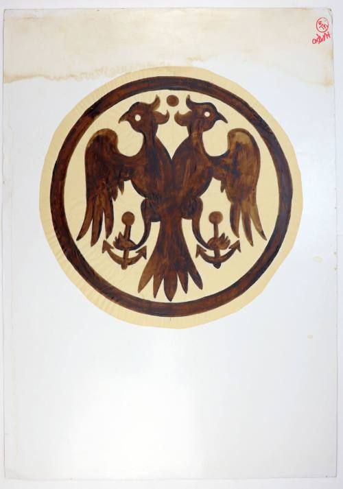 Μοτίβο με δικέφαλο αετό