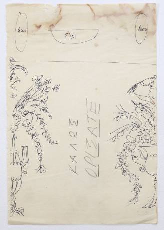 Μοτίβο με βάζο και λουλούδια