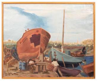 Καΐκια στο μώλο