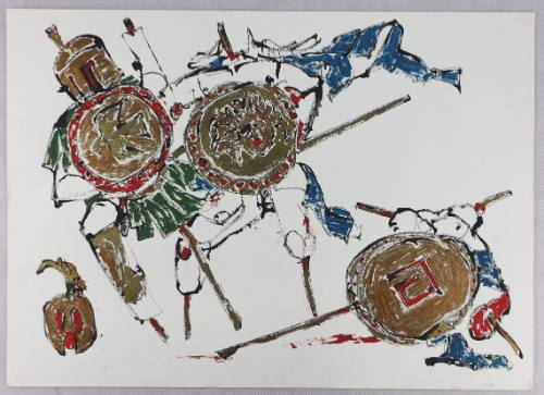 Μονομαχία ηρώων με ξύλινα πόδια