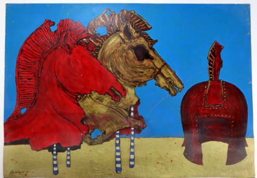 Άλογα και Κράνος