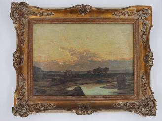 Χωριάτικο Τοπίο με Άμαξα