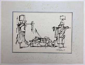 Σκηνή με Πεσόντα Πολεμιστή