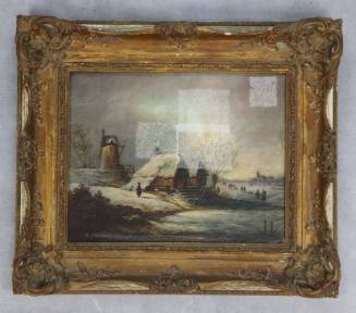 Τοπίο σε Παγωμένη Λίμνη