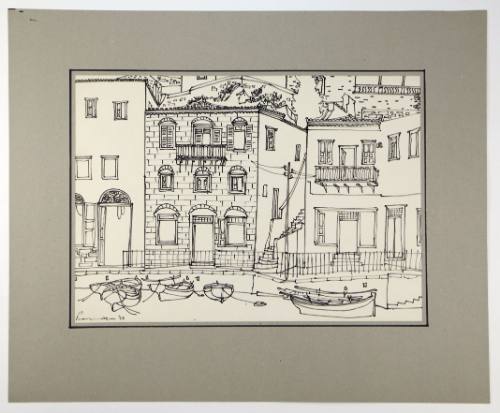 Αρχοντικά στο Λιμάνι της Ύδρας