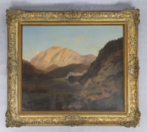 Το βουνό Jochberg στις Άλπεις