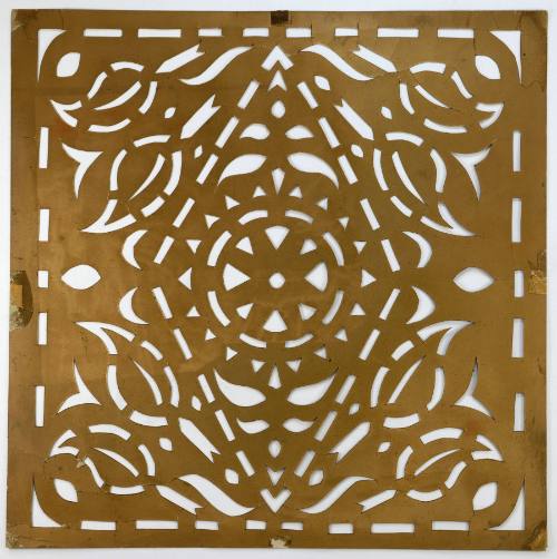 Κοπτικό με λαϊκό μοτίβο