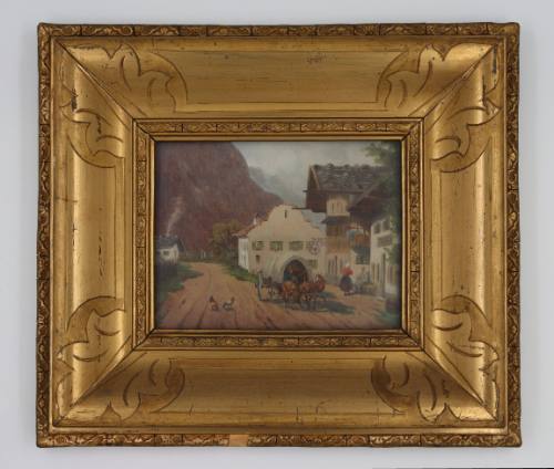 Άμαξα σε χωριό